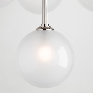 Simig Lighting 2020 Retro Design <span class=keywords><strong>Cosmos</strong></span> 8 Light Lámpara colgante horizontal con latón mantequilla - Product Image 4
