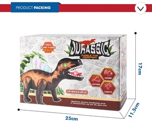 Đồ Chơi Khủng Long Đi Bộ Hoang Dã Vui Nhộn Bằng Nhựa Mô Phỏng Cho Trẻ Em Đồ Chơi Tượng Khủng Long Hoạt Hình Động Vật MJ - Product Image 6