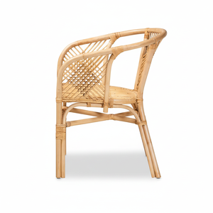 Dernière conception Nhat Minh G198 chaise en rotin couleur naturelle moderne extérieur pliable meilleur prix Vietnam usine - Product Image 1