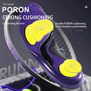 7A antibatterico 30 ° arco completo supporto piedi piatti plantare per solette sportive PORON di lunga data in piedi per l'escursionismo corsa jogging - Product Image 4