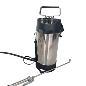Pulvérisateur à pression manuel en acier inoxydable 5L, type brumisateur, répulsif anti-insectes, pour la lutte antiparasitaire intérieure et extérieure, pour la maison, l'hôtel, le jardin - Product Image 1