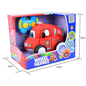 <span class=keywords><strong>รถ</strong></span>บังคับวิทยุ BS Funny 2.4G รูปทรงแซนด์วิช น่ารัก การ์ตูน <span class=keywords><strong>รถ</strong></span>ดับเพลิง ตัวต่อ ของเล่นรถบังคับ - Product Image 1