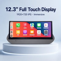 Route Factory Supply Android 12.3 pouces Full Touch Car Stereo GPS & DSP Amplificateur RGB Fonctions pour Nissan Xtrail Car for Player