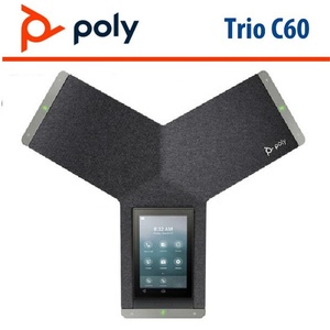 Nuevo en Stock, Teléfono de Conferencia IP Poly Trio C60, Sistema de Videoconferencia Polycom, Certificado de Origen, Polycom Realpresenc - Product Image 4