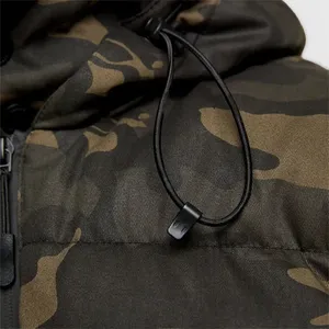 Alta calidad Puff Parka Logo acolchado abrigo Oem hombres abajo invierno rompevientos burbuja hombre personalizar Logo diseño al por mayor - Product Image 6