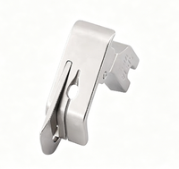 Pied presseur tout acier SP-18 1/16H avec guide de bord pour jean et matériaux de moyenne épaisseur, accessoire pour machine à coudre plate