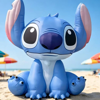 Vente flash : Poupée gonflable de personnage de dessin animé de 2 m, sur mesure pour la décoration commerciale et la publicité