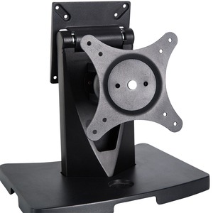 ขาตั้งจอสัมผัสอลูมิเนียมอัลลอยด์สีดำ Ruiguan ปรับเอียงได้ 45 องศา รับน้ำหนักได้ 8 กิโลกรัม สำหรับจอ POS คู่ เครื่องคิดเงินสำหรับร้านค้าปลีก - Product Image 5