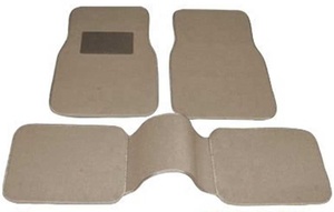 Nhà Máy Trực Tiếp Chống Trượt Phổ Màu Be Thảm Sàn Cho Thảm Xe - Product Image 2