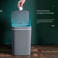 Modèle de charge capteur intelligent poubelle automatique poubelle intelligente cuisine poubelle poussière plastique poubelle