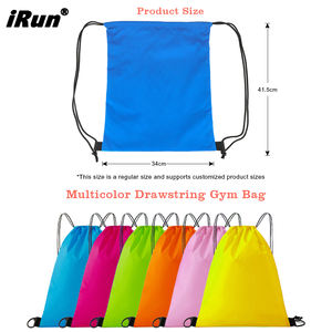 Bolsas con Cordón Personalizadas <span class=keywords><strong>IRun</strong></span> con Logotipo Impreso, Bolsa de Gimnasio con Cordón, Mochila de Alta Calidad para Senderismo, Viajes y <span class=keywords><strong>Playa</strong></span> - Product Image 2
