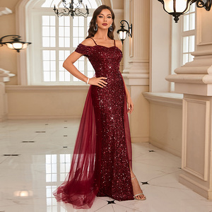 Deals Cold Shoulder Dress Burgundy Polyester Spandex Material | Alibaba.com