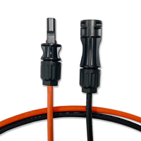 Solar kabel PV1-F 10awg 4 mm2 6 mm2 Pv Solar panel Stecker männlich weiblich Photovoltaik Solarstrom Verlängerung kabel Draht