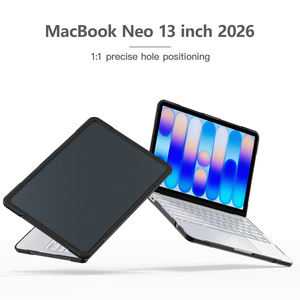 Funda de PC y TPU, Borde Suave de TPU en Todas las Esquinas, Resistente a Arañazos, Carcasa Rígida a Prueba de Golpes <span class=keywords><strong>para</strong></span> <span class=keywords><strong>MacBook</strong></span> Neo A3404 de 13 Pulgadas - Product Image 3