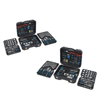 Ensemble de réparation automatique 257 pièces Kit d'outils de mécanicien complet avec boîte en aluminium