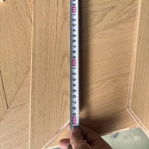 Parquet en chêne blanc huilé, chevron, 15/3 mm, couleur naturelle, pour chambre à coucher, vente en gros, luxe - Product Image 4