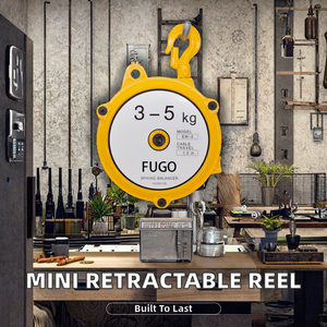 Support d'outils rétractable avec câble de 1,35 m, capacité 3-5 kg, outils d'assemblage industriels, équilibrage par ressort - Product Image 2