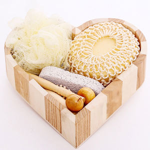 Juego <span class=keywords><strong>de</strong></span> cepillo <span class=keywords><strong>de</strong></span> bambú personalizado para ducha, 6 uds. En un juego <span class=keywords><strong>de</strong></span> cepillo <span class=keywords><strong>de</strong></span> baño <span class=keywords><strong>de</strong></span> piedra <span class=keywords><strong>de</strong></span> bambú, cepillo facial Exfoliante para piel seca, conjunto <span class=keywords><strong>de</strong></span> Spa - Product Image 1