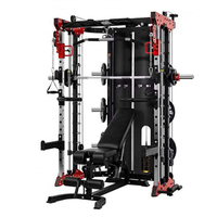 Machine de musculation multifonctionnelle, équipement de gymnastique, fer croisé à câble, support de squat, station de fonctions multi