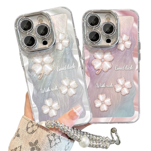 Bán Buôn May Mắn Thiết Kế Long Lanh Chống Sốc Điện Thoại Di Động Trường Hợp Đối Với iPhone 16 15 Cộng Với Pro Max 14 13 12 11 Trở Lại Bảo Vệ Bìa - Product Image 1