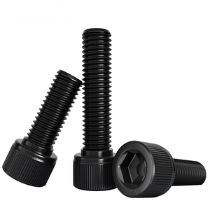 Vis à tête fraisée hexagonale en acier au carbone, oxyde noir, DIN7991, filetage complet M3 M4 <span class=keywords><strong>M5</strong></span> pour couvercles d'enclos industriels - Product Image 5