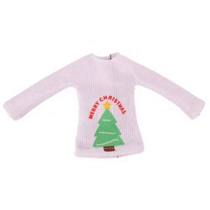 Hight Quality Red <strong>Christmas</strong> <strong>Elf</strong> Doll Clothes Sweater <strong>Pyjamas</strong> - Product Image 6