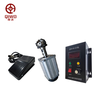 Machine de meulage et de polissage à moteur sans balais 1200W, 110V/220V, vitesse réglable, mandrin à trois griffes, pédale simple