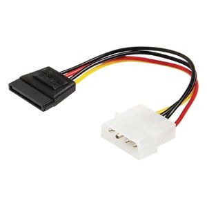 Bandridge Internal <b>Power</b> Adapter <b>Cable</b> Molex To Sata 15 Pin 0.15 M <b>Computer</b> - Product Image 2