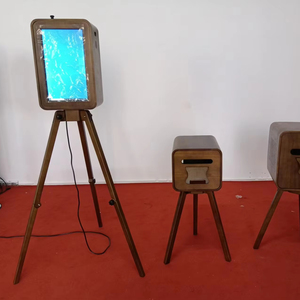 New Wooden Double-sided Folding Leg <strong>Photo</strong> <strong>Booth</strong> Suitable for Multi Person Gatherings Such As Weddings and Parties - Product Image 4