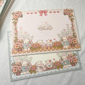 สมุดโน้ตน่ารักลายการ์ตูนหมีสวนใหม่ B5ins คุณภาพสูง สำหรับนักเรียน ผลิตในประเทศจีน - Product Image 3