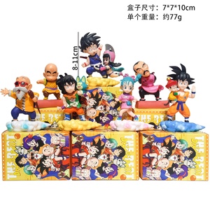 Figurine d'action PVC <span class=keywords><strong>DBZ</strong></span> en boîte mystère, échelle 1/12, mini figurine de dessin animé Piccolo Gohan Goku Saiyan, cadeau d'anniversaire japonais, souvenir de fête, décoration maison - Product Image 4