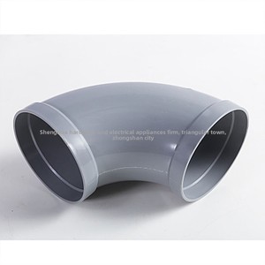 Pp90 ° cong Khuỷu Tay Chống ăn mòn ổ cắm nhựa thông gió công nghiệp phụ kiện đường ống mịn đúc axit KHÁNG KIỀM - Product Image 3