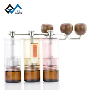 Evenly New Household Products 2024 Nitrogen Steel Single Dose Manual Grinders Commercial Conical Hand Coffee Grinder Machine