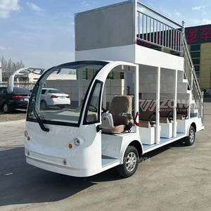 รถบัสไฟฟ้าปรับแต่งได้สำหรับการท่องเที่ยวชมสถานที่ ความเร็วต่ำ เหมาะสำหรับสวนสาธารณะ สวนสัตว์ และสถานที่ท่องเที่ยวอื่นๆ ใช้สำหรับขนส่งผู้โดยสาร - Product Image 6