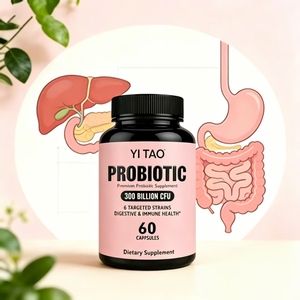 Capsules végétaliennes probiotiques OEM/ODM privées à 6 souches – Favorise la digestion, la fonction immunitaire, le contrôle de l'appétit, le métabolisme et l'énergie - Product Image 3