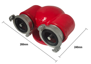 Conector para bomba contra incendios Acoplamiento <span class=keywords><strong>de</strong></span> 2,5 pulgadas, <span class=keywords><strong>equipo</strong></span> contra incendios <span class=keywords><strong>de</strong></span> estilo ruso - Product Image 4