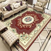 Tapis central de style européen grande taille, joli et luxueux, pour salon