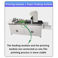 Impresora de Inyección de Tinta Digital Totalmente Automática con Cabezal A3 y Cabezal de Impresión A4 de una Pasada para Vasos, Abanicos, Hojas, Cartón, Bolsas de Papel y Cajas de Pizza