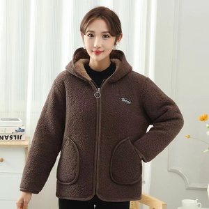 2025 mùa thu đông mùa phụ nữ và các mặt hàng: Áo khoác với hoodtrendy phụ nữ clothingplus kích thước chính thức của phụ nữ - Product Image 3