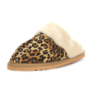 leopardo invierno de felpa <span class=keywords><strong>zapatillas</strong></span> de interior cálida chaqueta de piel de mujer de algodón <span class=keywords><strong>zapatillas</strong></span> nuevas llegadas 2020 - Product Image 3
