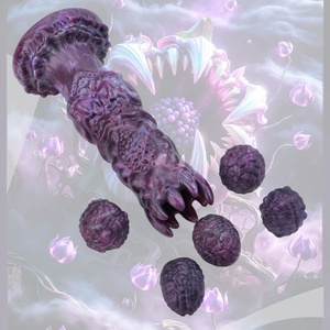 Bursting Flower Shell Ndrew New Fantasy Creature Oviposition Toy Realistic Fantasy <b>Dildo</b> Easy to Clean Pleasure Toy Suitable - Product Image 1