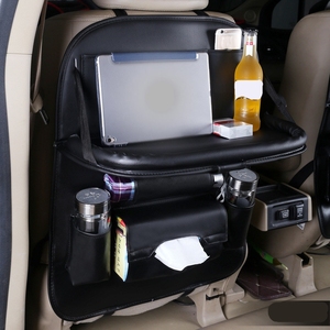 Hot Sale Car Seatback Organizer Multi Pocket Pu Leather Car Seat Organizer - Product Image 3