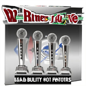 Trophée de <span class=keywords><strong>golf</strong></span> en cristal K9 personnalisé avec gravure, gravure au laser et impression UV - Prix pour divers événements - Product Image 3