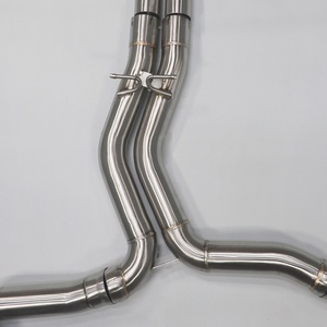 Factory Directly Export High Quality Stainless Steel Exhaust Catback for Mercedes-Benz 2016-2018 C43 AMG W205 3.0T With Valves - Product Image 4