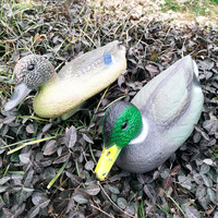 Canard blanc flottant réaliste en PE, ornement aquatique pour bassin et jardin, leurre de chasse, conception étanche