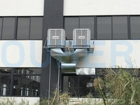 Fixe 25000m3/h Refroidisseur d'air automatique d'alimentation en eau Usines, ranchs, zones désertiques industrielles