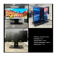 Pantalla LED P2.5 para Interiores, Elevable, con Ajuste Automático de Altura, Plegable en Tres Partes, Control por Wifi, para Actuaciones en Escenarios de DJ