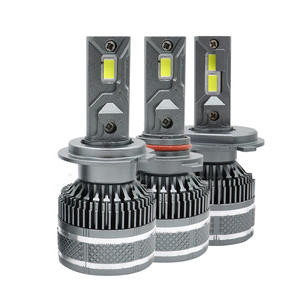 Ampoules de phares LED H4, double tube en cuivre, 12V 120W 12000LM 6000K, feux de route pour voitures universelles H1/H3/H4/H7/H11/HB3/HB4 - Product Image 3