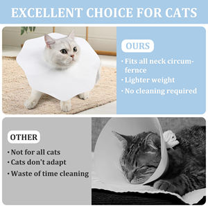 <span class=keywords><strong>Collar</strong></span> de cono para perros Cono flexible desechable para perros después de la cirugía <span class=keywords><strong>Collar</strong></span> de recuperación para perros - Product Image 3