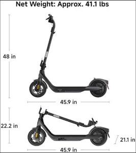 Trottinettes électriques haute performance <span class=keywords><strong>Ninebot</strong></span> E2 Pro Trottinette électrique intelligente Moteur 750W Trottinette électrique E-Scooter pour adultes - Product Image 4